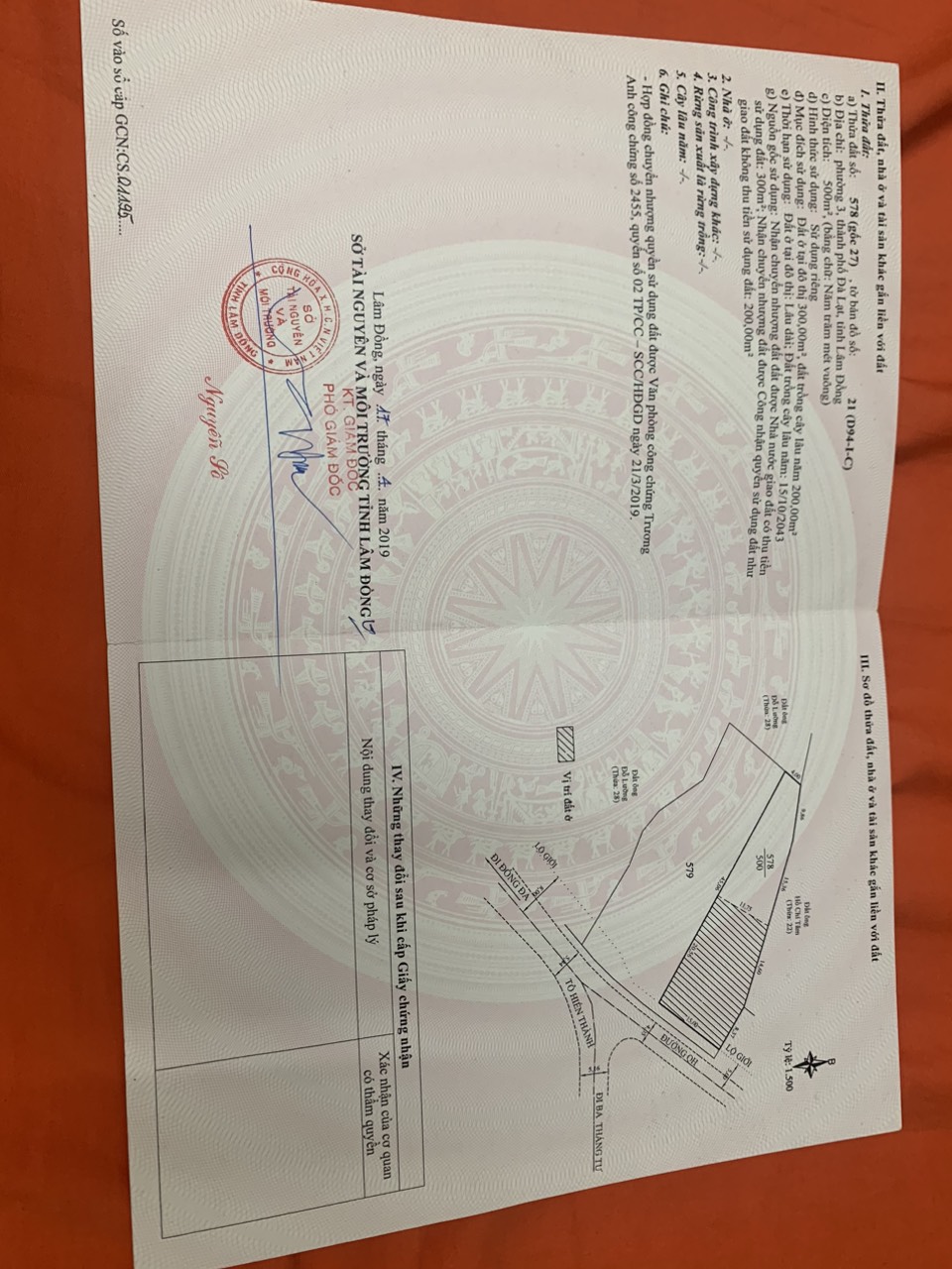 Chính chủ cho thuê mảnh đất tại 578 (gốc 27) Đường Tô Hiến Thành, Phường 3, Đà Lạt, Lâm Đồng.