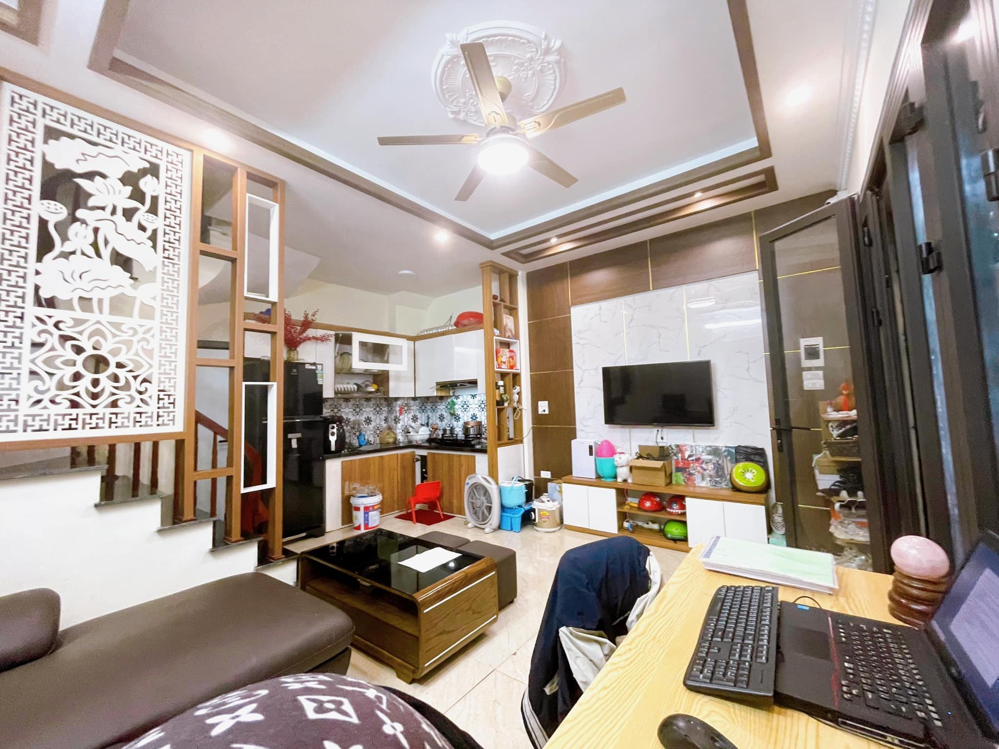 BÁN NHÀ THẠCH BÀN _ DÂN XÂY_ CÔNG VIÊN _ HỒ ĐIỀU HÒA_ 52 M2 X 3 TẦNG.CHỈ 4 TỶ.