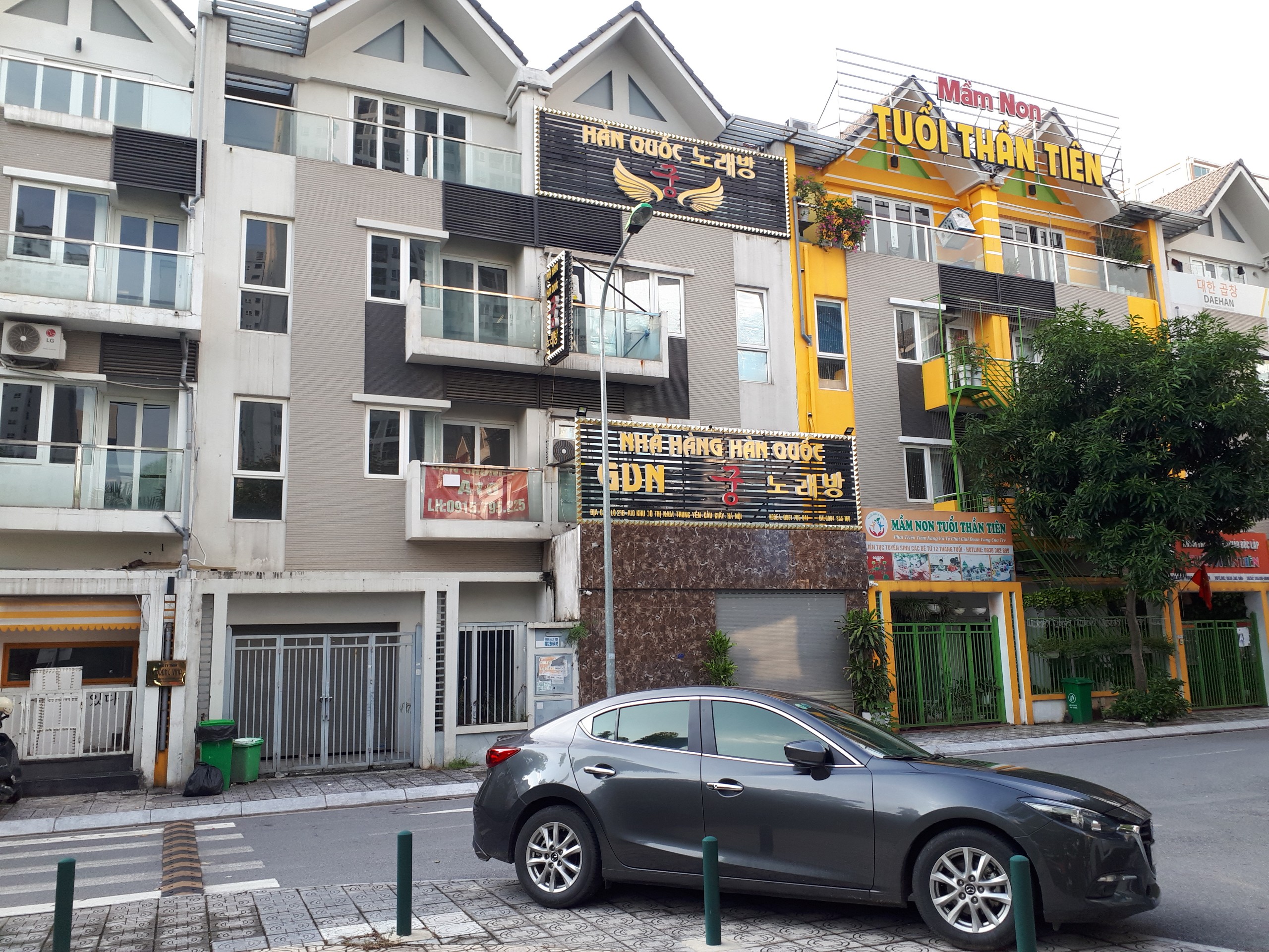 Cho thuê shophouse dự án A10 Nam Trung Yên, 90m2 và 75m2.