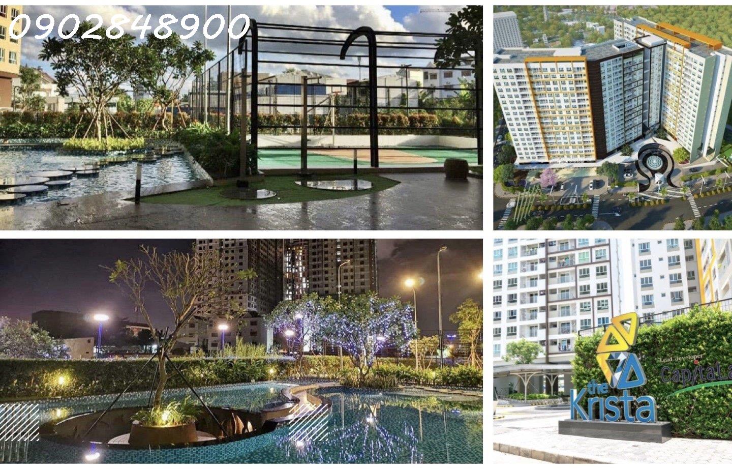 Khách chuyển công tác bán gấp căn 2PN The Krista 3.6 tỷ 0902848900