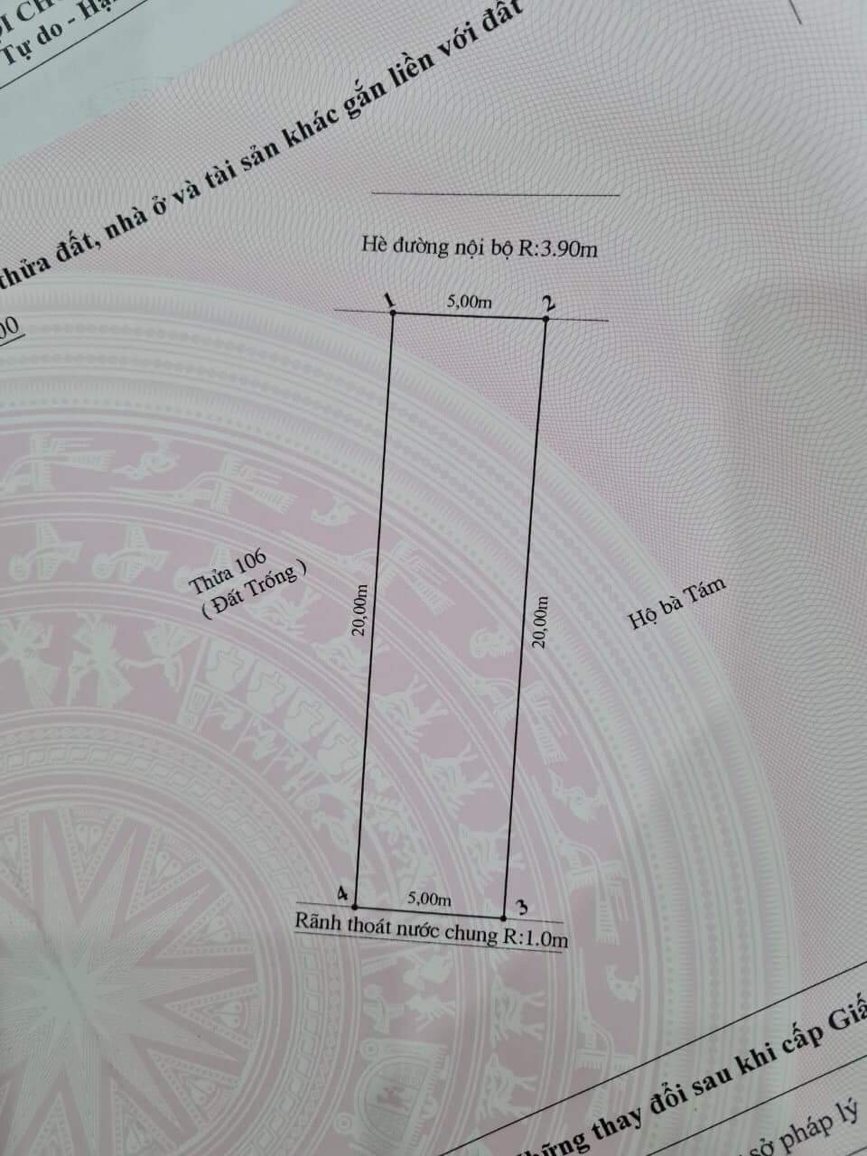 Bán đất phân lô 591 Thiên Lôi, diện tích 100m, GIÁ 63 triệu/m cực đẹp.