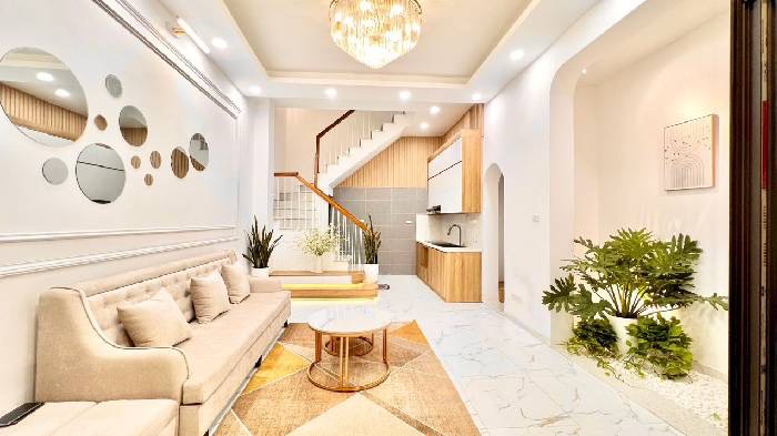 BÁN NHÀ XÃ ĐÀN, TẶNG NỘI THẤT, Ở NGAY, 42M2 4T MT4.7M, GIÁ 4.5 TỶ.