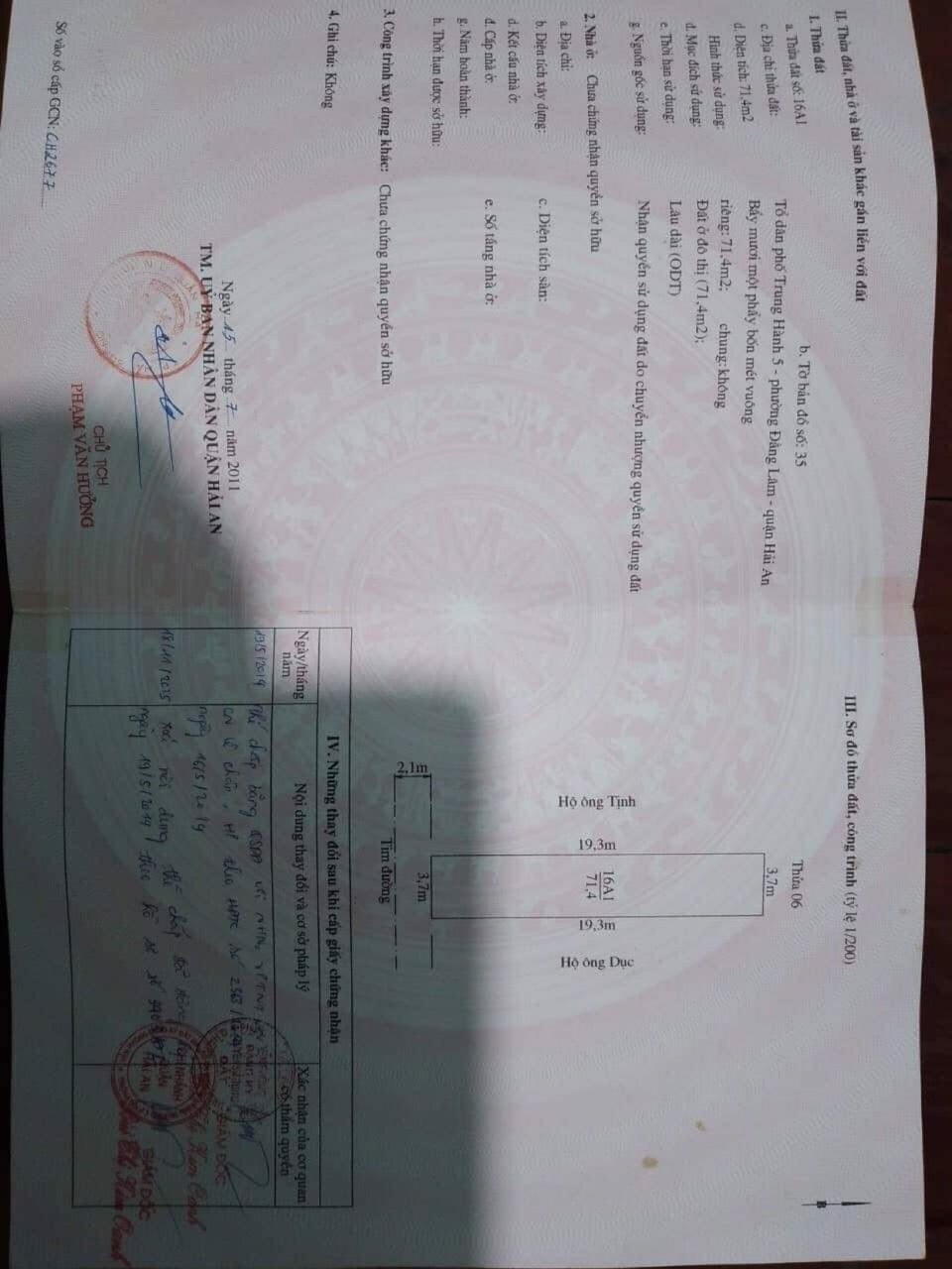 Bán nhà mặt đường rẻ nhất khu vực Trung Lực, 71m 3 tầng GIÁ 3.7 tỉ