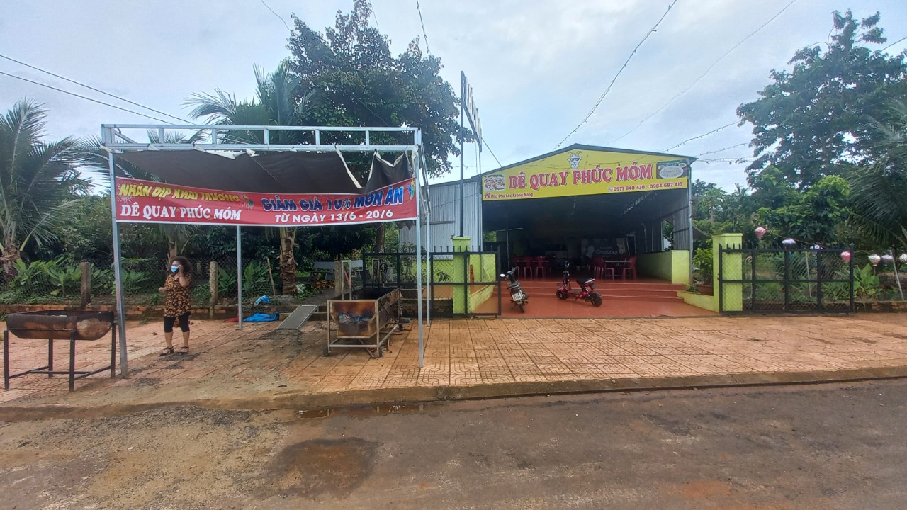 ĐẤT NGHỈ DƯỠNG VIEW HỒ ĐẮK LẮK - Bán 3600m Đất Vườn Sầu Riêng Xã Phú Lộc - Krông Năng - Đắk Lắk.