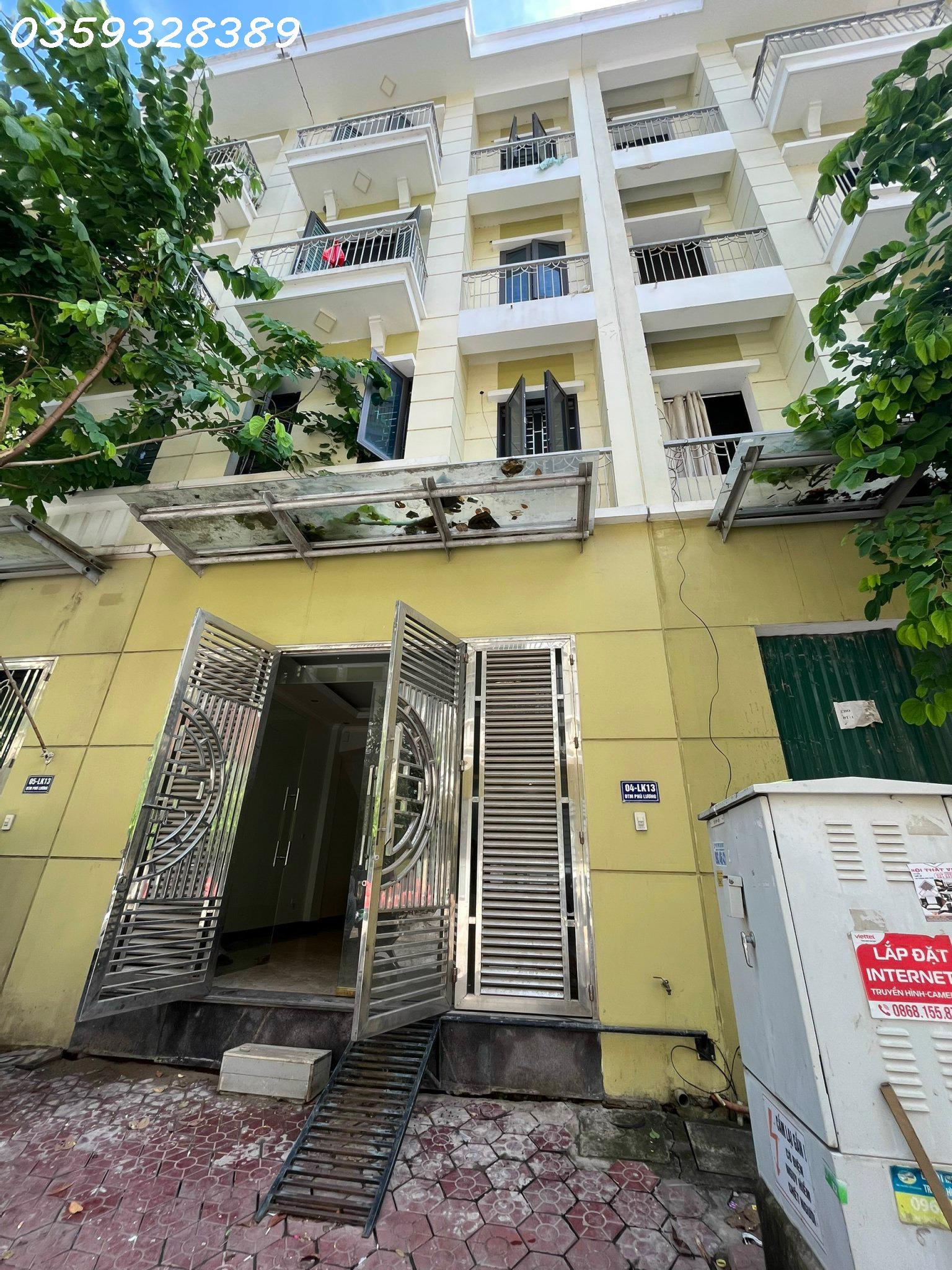 Chính chủ Cho thuê nhà nguyên căn ở KĐT Phú Lương Hà Đông - Hà Nội.