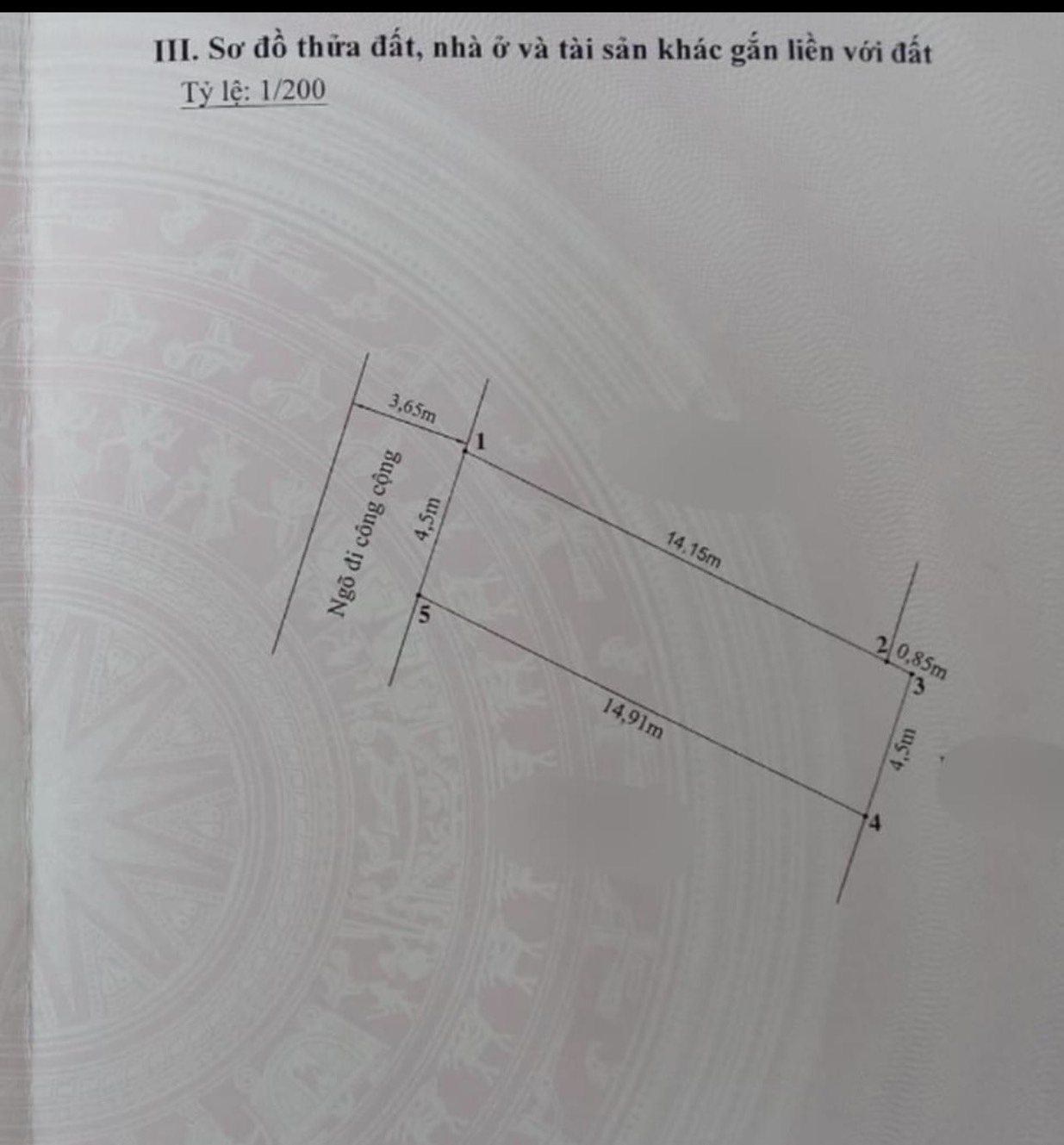 Bán lô đất 66,7 m2 DUY NHẤT đường ô tô đỗ cửa ngay An Chân, Sở dầu, Hồng Bàng, Hải Phòng.