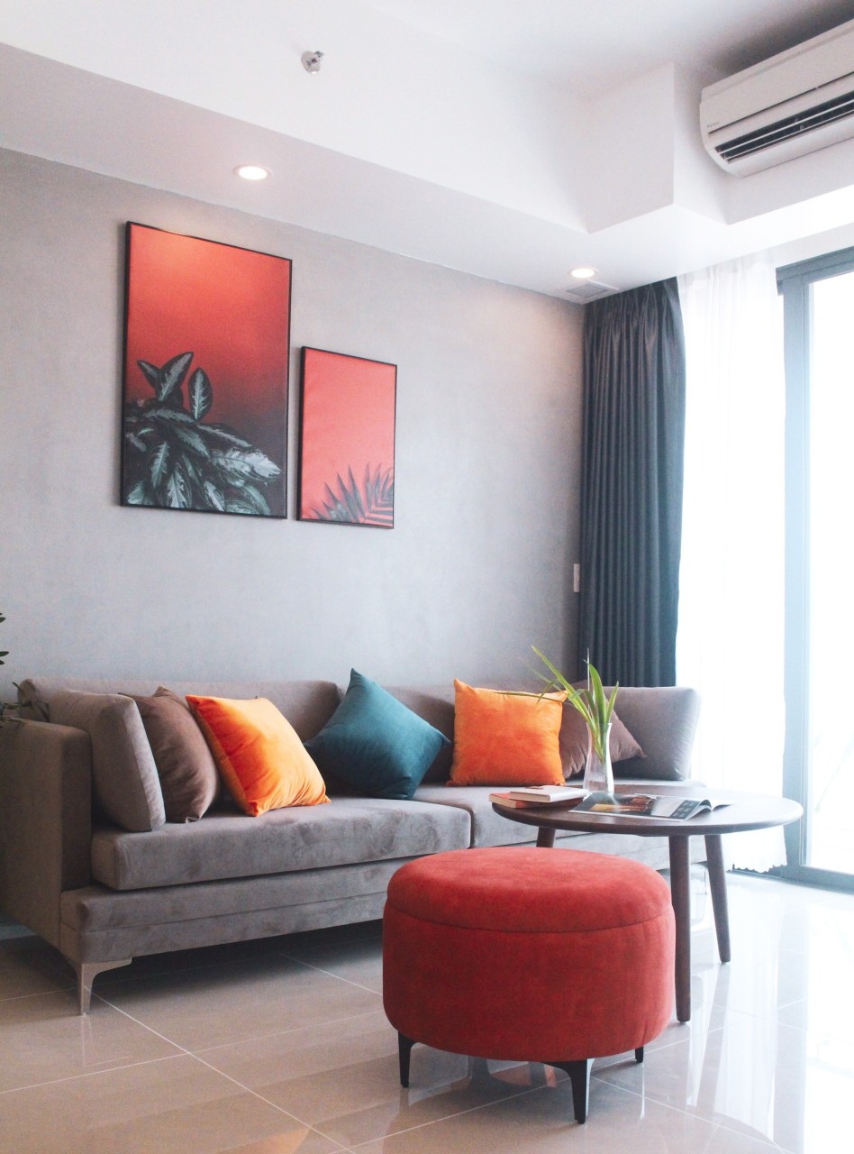 Cho Thuê Căn hộ cao cấp 2 phòng ngủ đầy đủ nội thất tại HIYORI, Võ Văn Kiệt, Đà Nẵng.