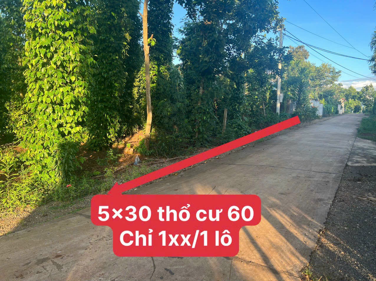 Bán đất mặt tiền đường bê tông, diện tích 150m2 sẵn 60m2 TC tại Ea Bhok- Cưkuin xã giàu giá chỉ 1xx.