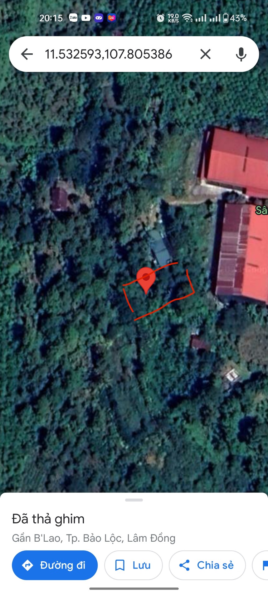 ^...^ CHÍNH CHỦ CẦN BÁN ĐẤT KHU PHỐ 3,PHƯỜNG BLAO,THỊ XÃ BẢO LỘC, TỈNH LÂM ĐỒNG