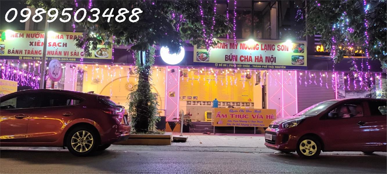 SANG NHƯỢNG TOÀN BỘ QUÁN TẠI 88 PHAN BỘI CHÂU. PHAN ĐÌNH PHÙNG. THÁI NGUYÊN
