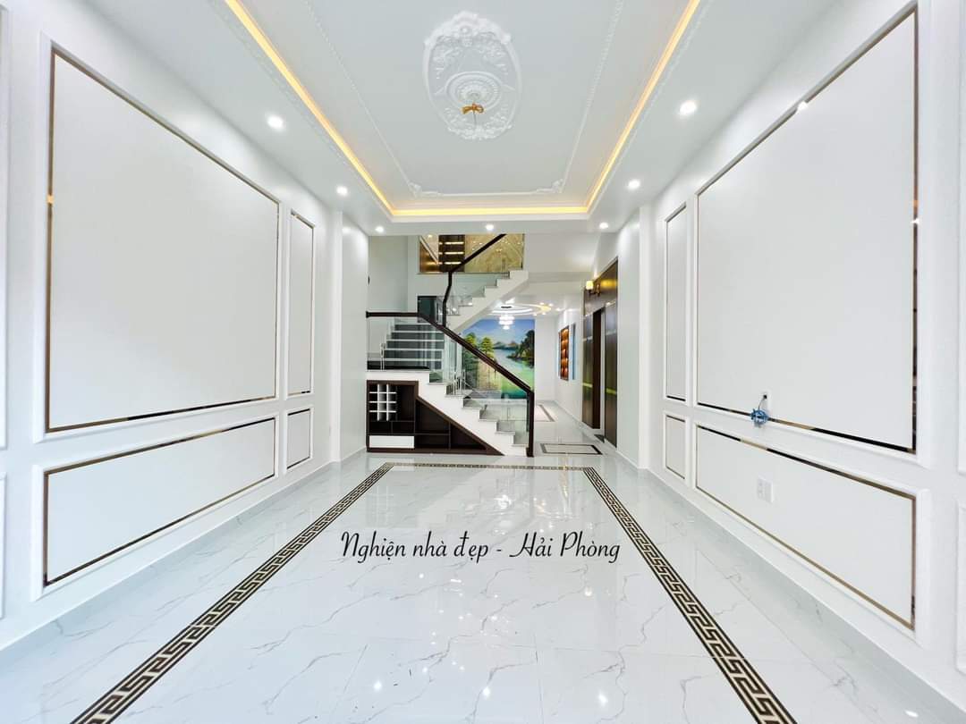 Bán nhà mặt đường tuyến 2 Trung Lực, 61m 4 tầng đường 7m GIÁ 5.8 tỉ mới tinh.