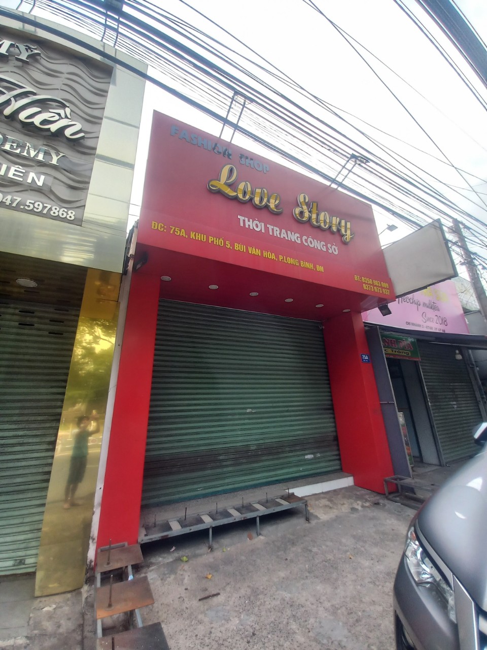 Nhà lầu hai mặt tiền, SHR (thổ cư), Đường Bùi Văn Hoà, Long Bình,Tp Biên Hoà, ĐN.