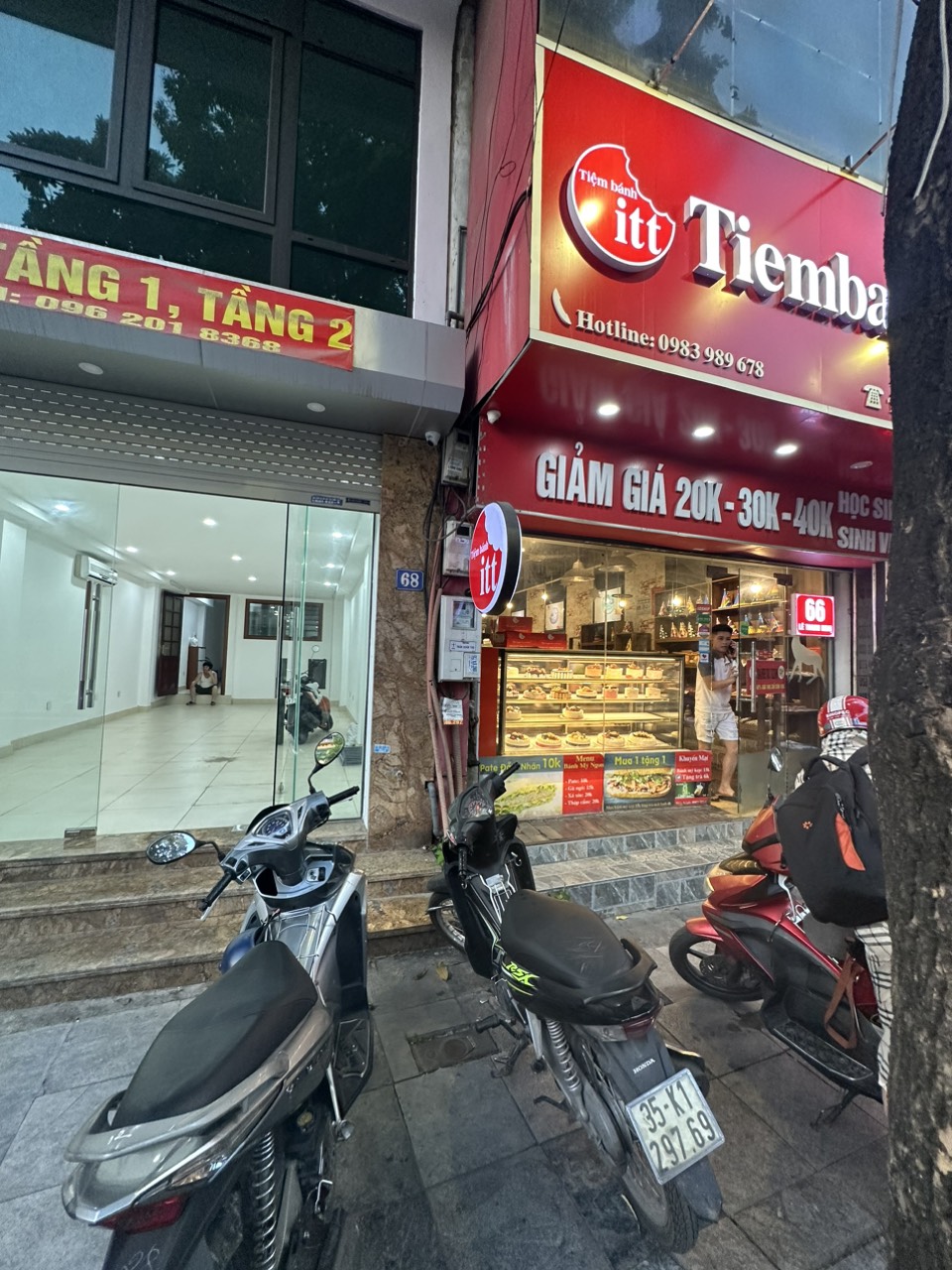 Cho thuê nhà mặt phố Đường Láng 110m2