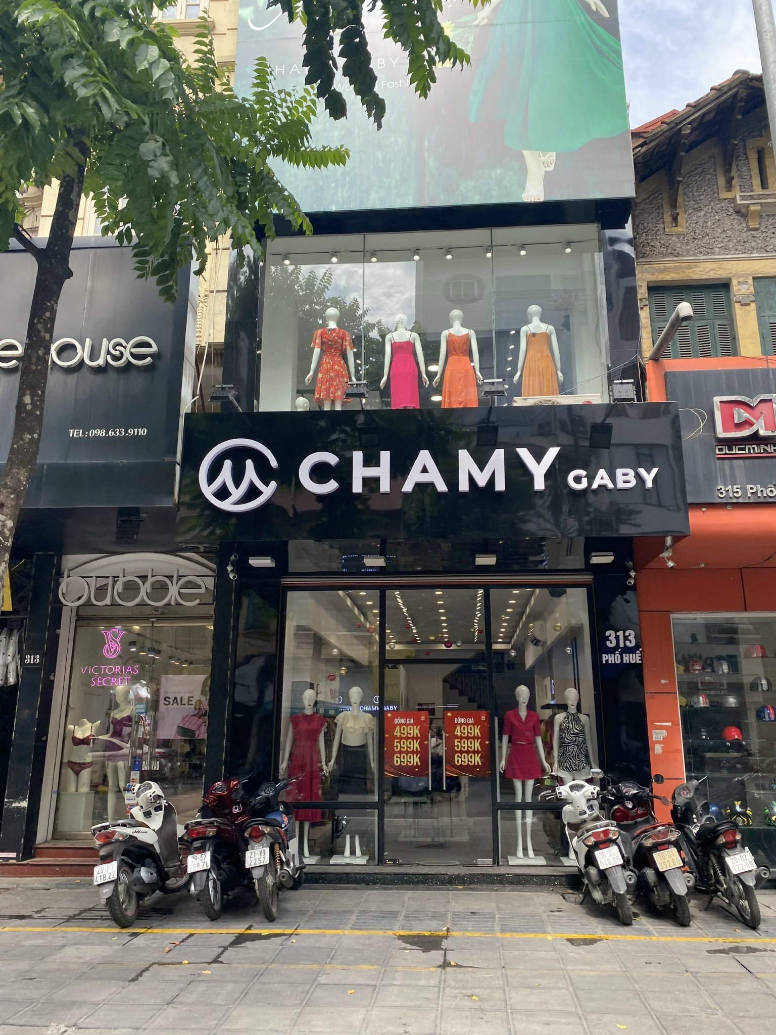 Cho thuê nhà mặt phố Bộc kinh doanh 100m2