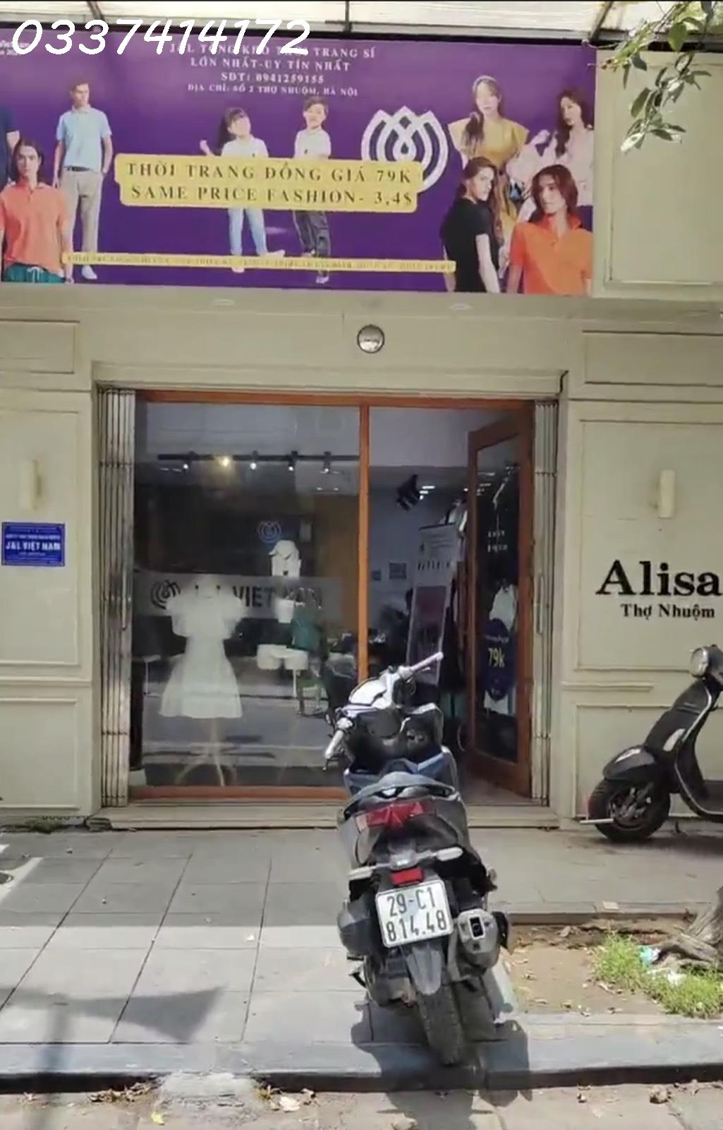 CẦN CHO THUÊ MẶT BẰNG KINH DOANH Số 2 Thợ Nhuộm, phường Cửa Nam, quận Hoàn Kiếm, Hà Nội.