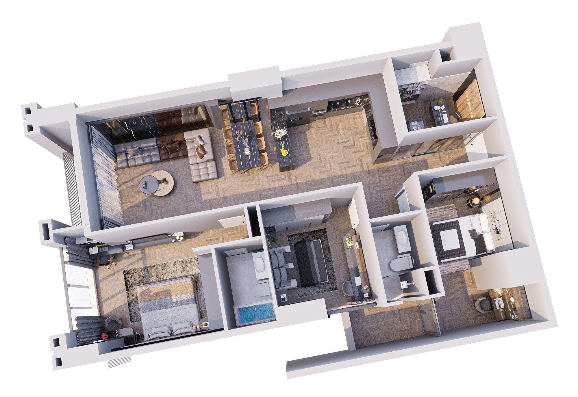 Mua Ngay căn 3PN + 1 Hồ Gươm Plaza: được ngay Quà NT 400tr + Quà tháng Ngâu 20tr.