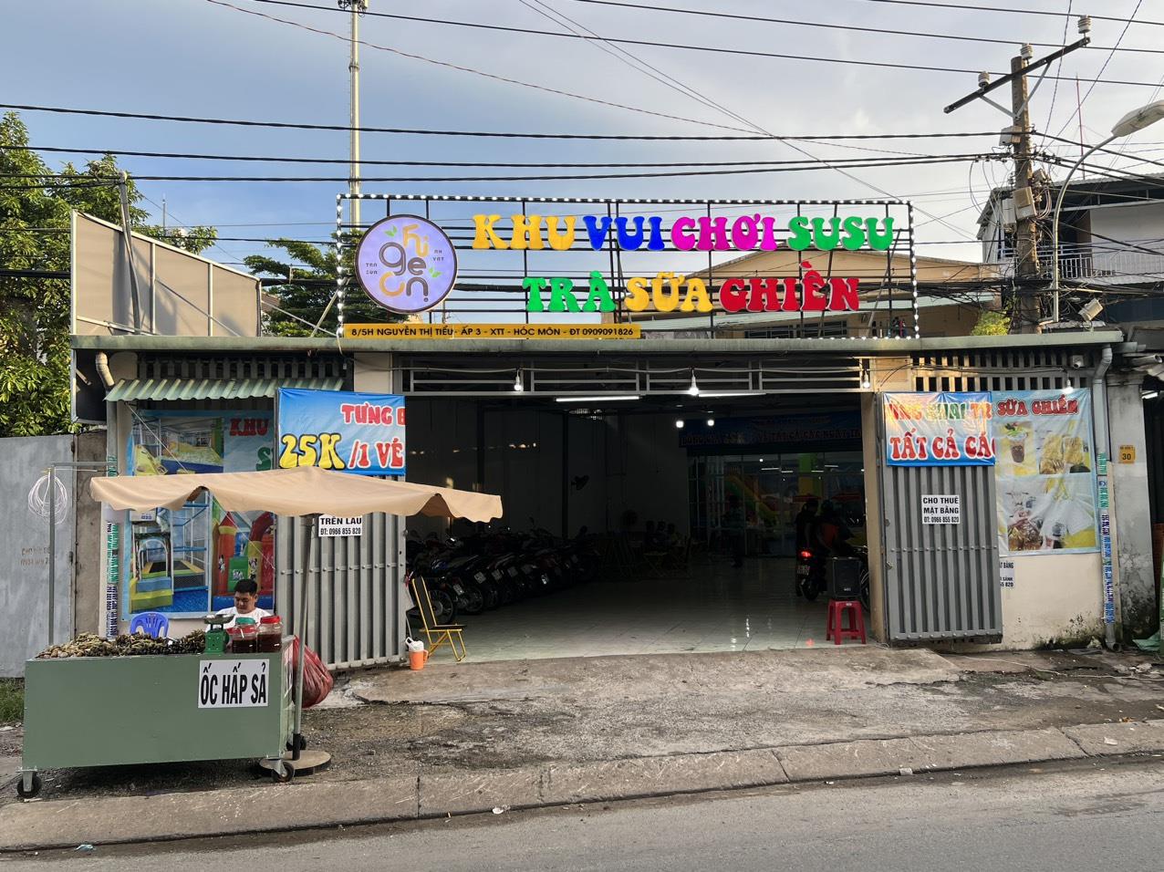 CẦN CHO THUÊ NHANH Mặt Bằng Lầu 1 tại huyện Hóc Môn, TPHCM.
