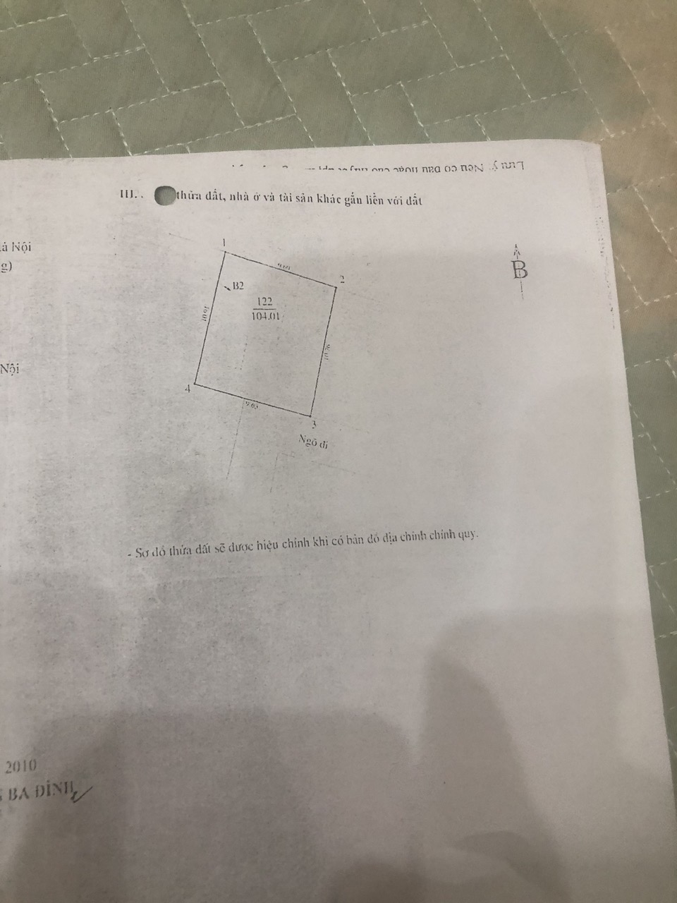 105M2 ĐẤT - ĐÀO TẤN - MẶT TIỀN 5.5M - VUÔNG CHỮ NHẬT - PHÙ HỢP XÂY APARTMENT CHO TÂY HÀN NHẬT.