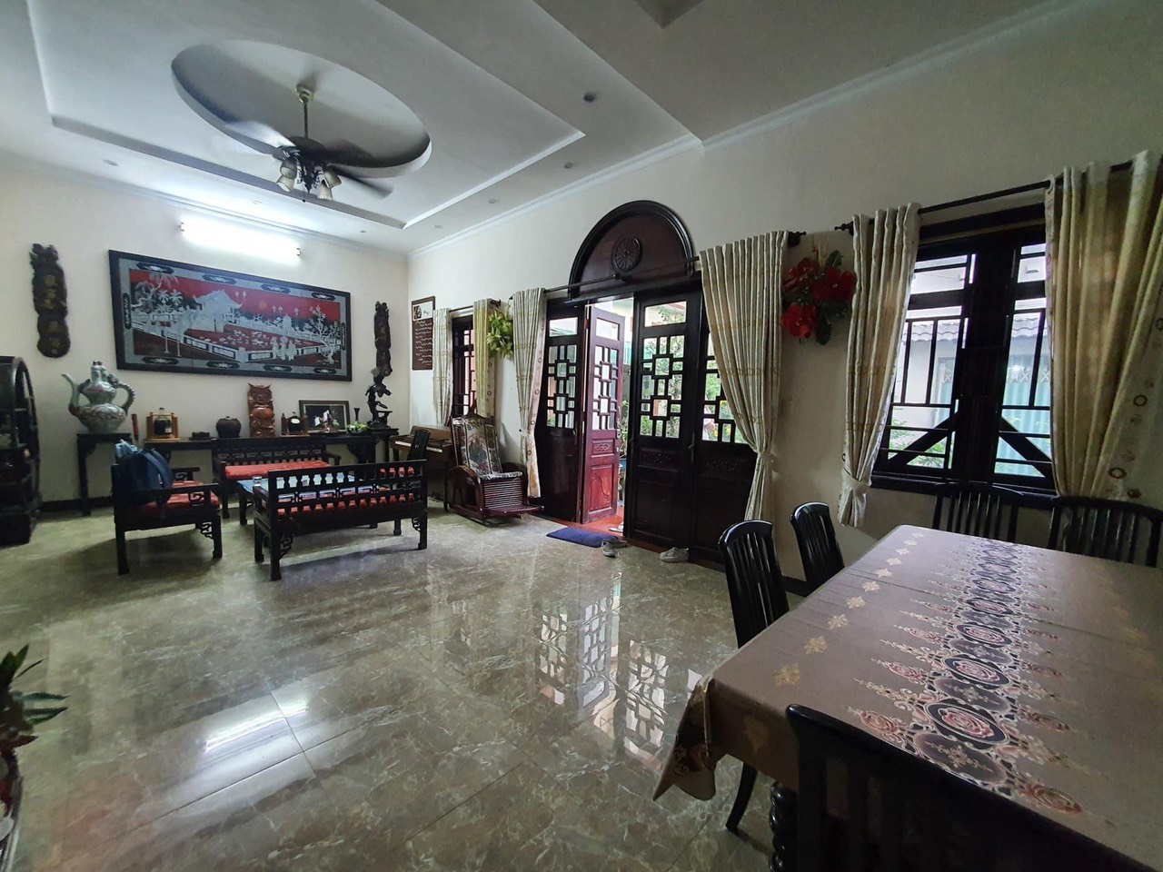 Bán Biệt Thự Vườn 335m2 full thổ cư, MT đường nhựa 12m, Tân Mỹ, Tân Kiểng.