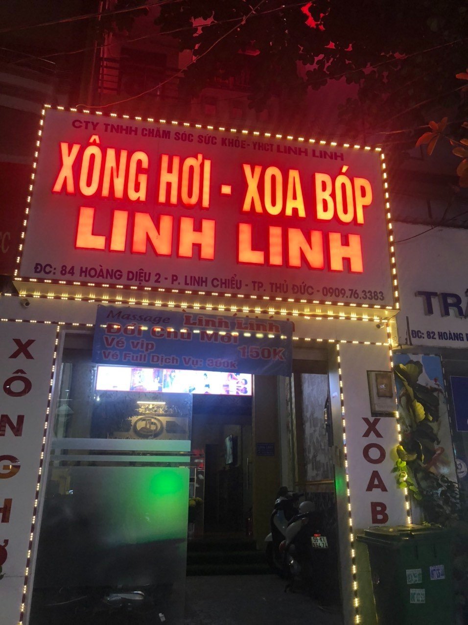 **CHÍNH CHỦ CẦN SANG NHƯỢNG QUÁN MASSAGE PHƯỜNG LINH CHIỂU - TP. THỦ ĐỨC - TP. HCM.