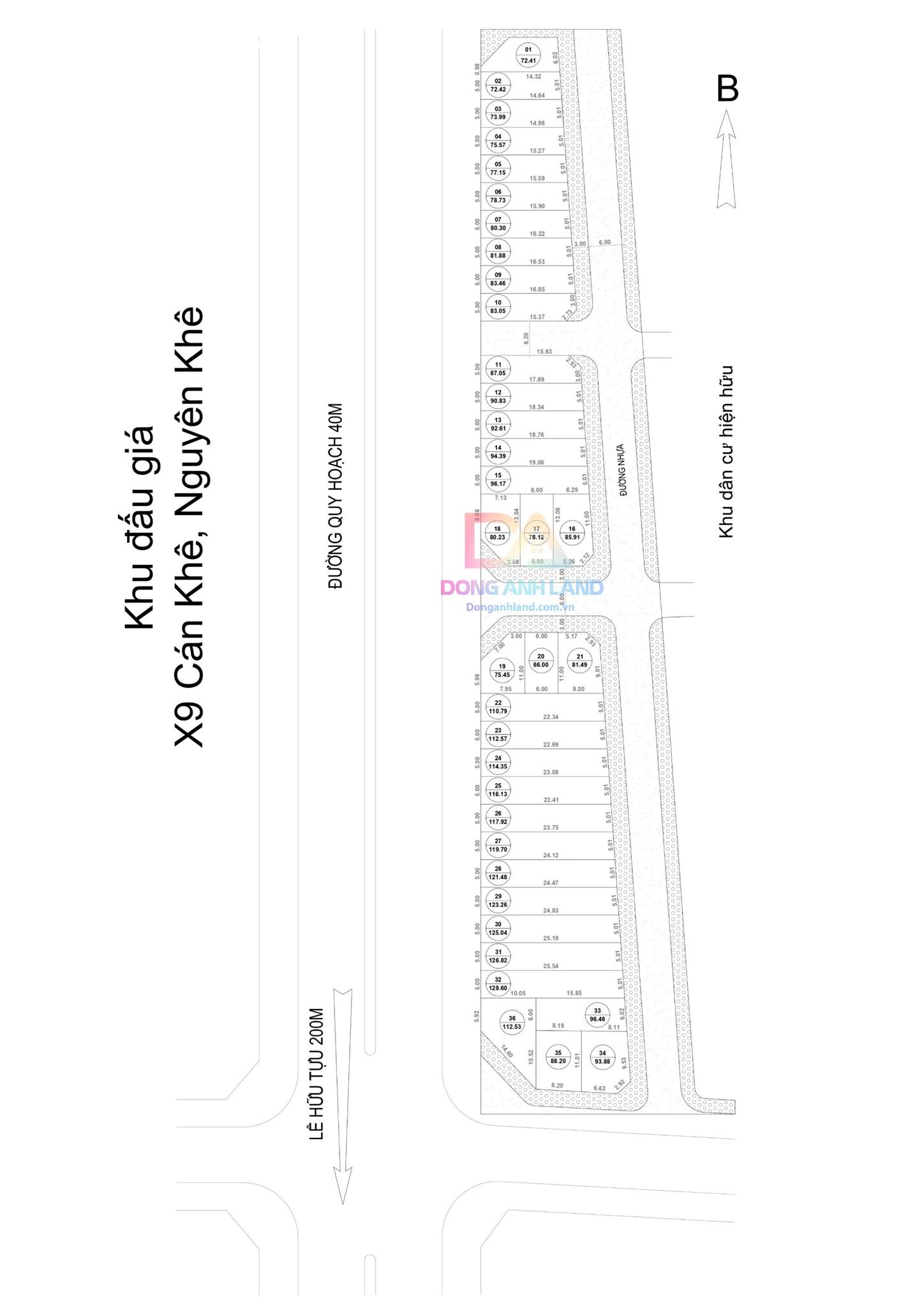 Bán đất đấu giá X9 Cán Khê Nguyên Khê – GIÁ SIÊU RẺ – QUY HOẠCH ĐẸP.