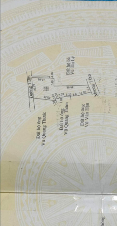 Chính chủ cần bán gấp lô đất tại Xã Hùng Thắng, Tiên Lãng, Hải Phòng.