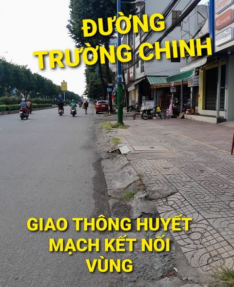 Đất khủng xây CHDV đỉnh 222m2 có 10 tỷ x Trường Chinh Q12 TPHCM - Bán Gấp.