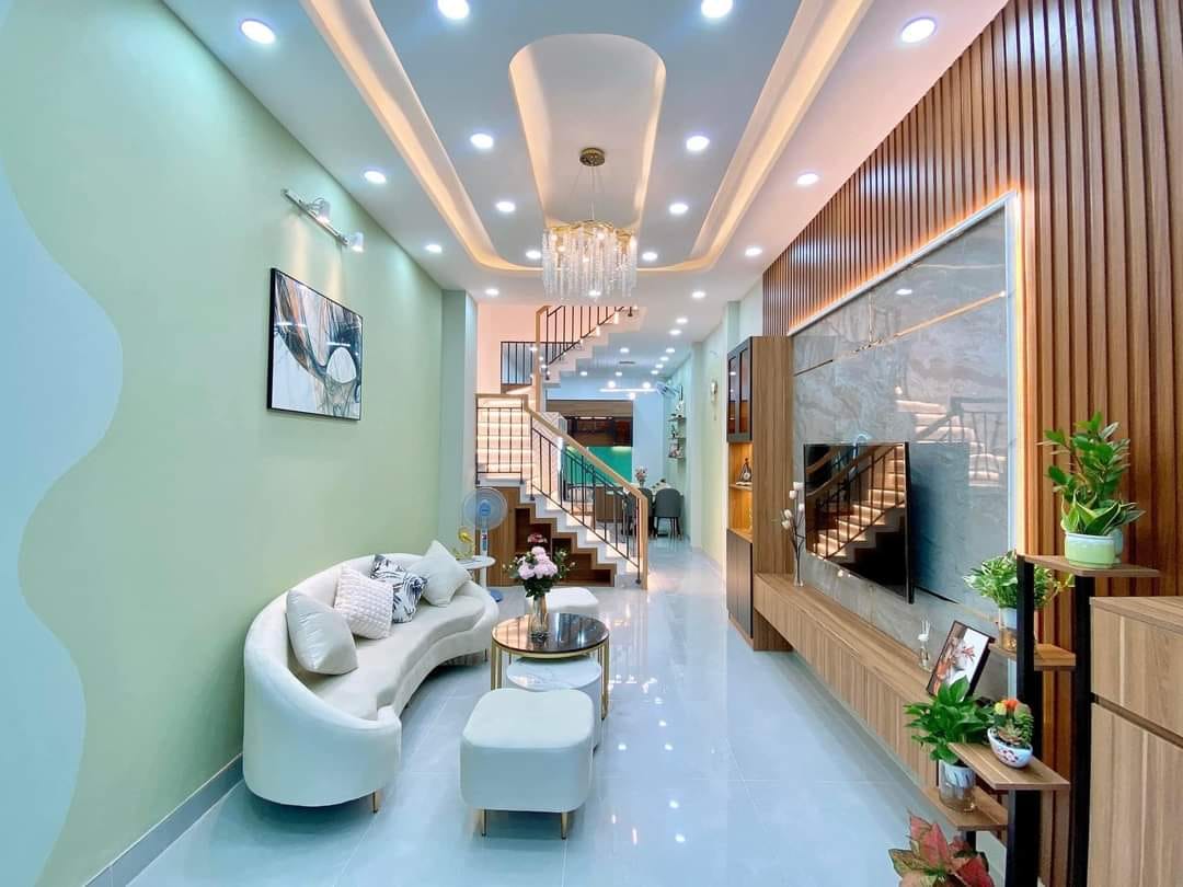 Bán Nhà Trần Thị Nghỉ Gò Vấp 4 Tầng Hẻm Xe Hơi Giá 5 Tỷ 5 Ở Ngay.