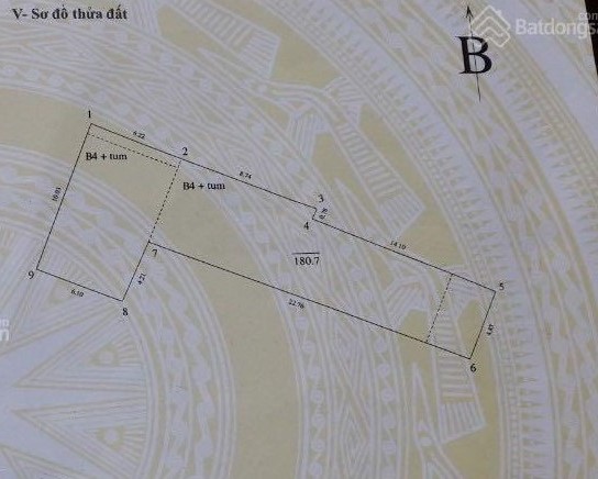 Mặt Phố Vương Thừa Vũ 180M2 7 Tầng 1 Hầm MT5M 46 Tỷ ( 250tr/m)-Vuông Nở Hậu.