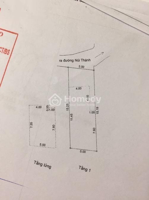 Chính Chủ Bán nhà Kiệt 386 Đường Núi Thành, P.Hòa Cường Bắc, Hải Châu, Đà Nẵng.
