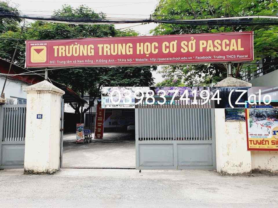Siêu đất Nam Hồng, Đông Anh gần trường Pascal 90m2 ngõ 2m5.