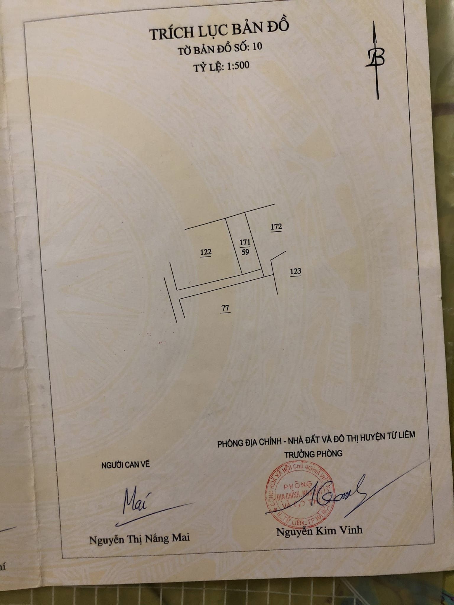 Siêu Hiếm, Bán nhà Lô góc ở 193 Phú Diễn 59m2 sổ vuông, lô góc giá đầu tư.