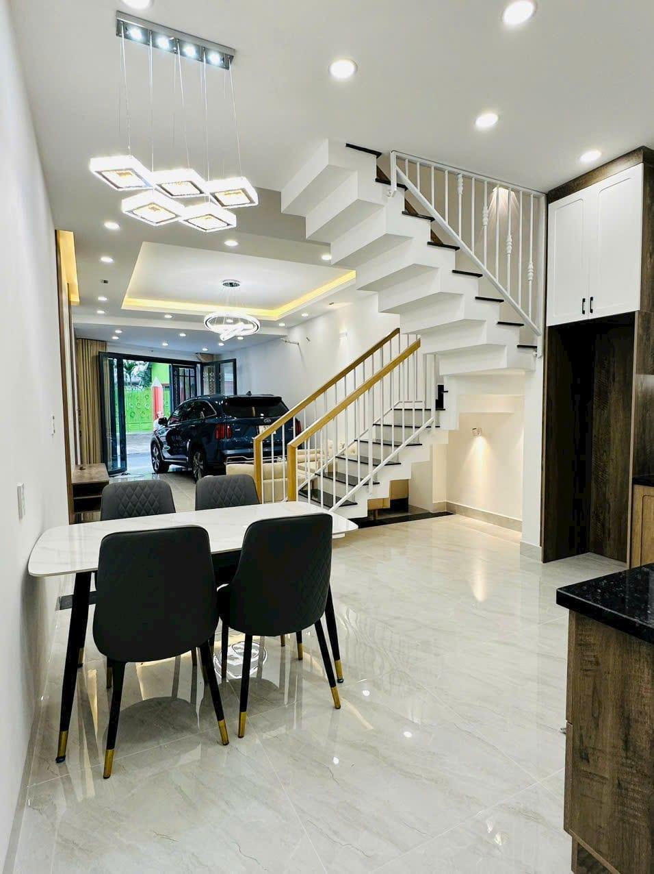 NHÀ MẶT TIỀN NỘI BỘ KHU LÝ THUỜNG KIỆT - NGÃ 4 BẢY HIỀN-5X13- 4 TÂNG -SÂN THƯỢNG.