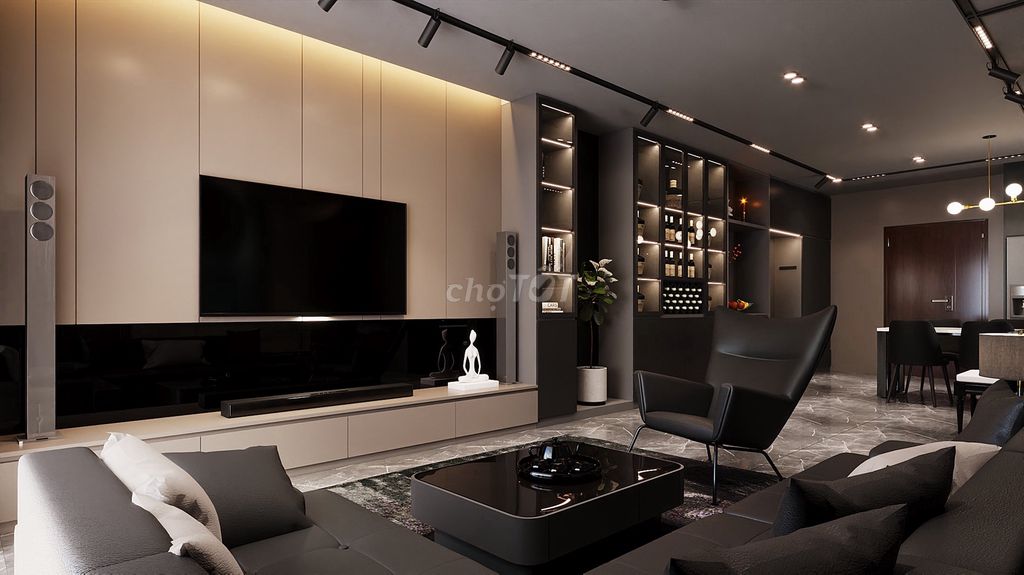 Chính chủ cần bán căn hộ 2222 TSG Lotus, 114m2 được thiết kế lại 100% 3 PN - 2 VS