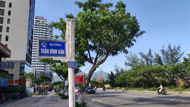 Lô đất Biệt Thự mặt tiền đường Trần Đình Đàn, Sơn Trà, Đà Nẵng