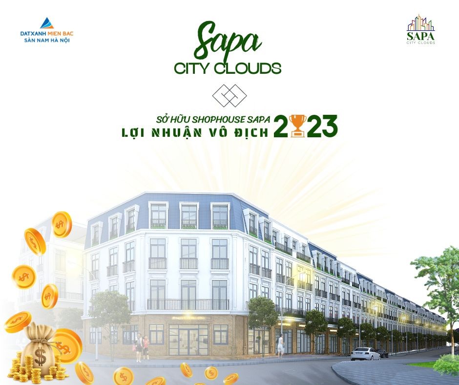 SAPA CITY CLOUDS - Siêu phẩm đầu tư với số lượng hữu hạn chỉ 20 lô duy nhất tại trung tâm thị trấn Sapa.