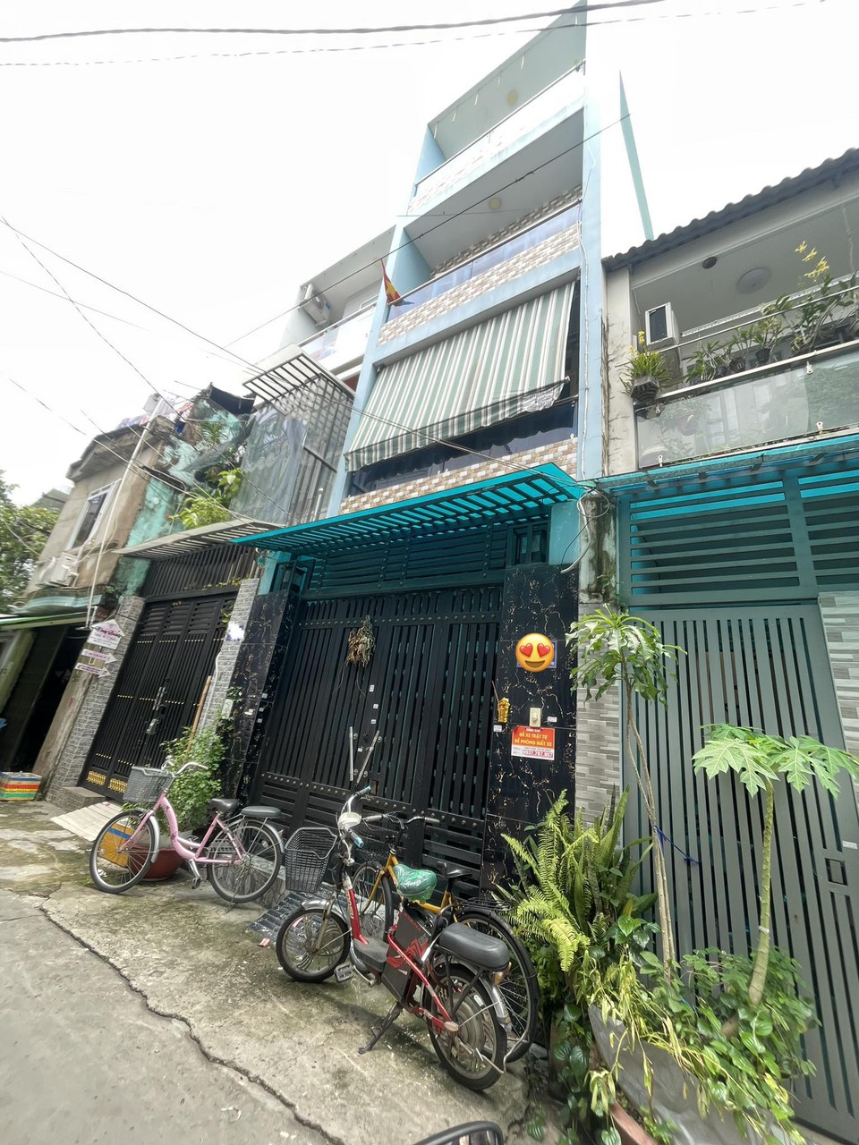 Bán nhà HẺM XE HƠI 1 SẸC, P.Phú Trung, Quận Tân Phú, 76M2(4x19), 4 TẦNG BTCT.