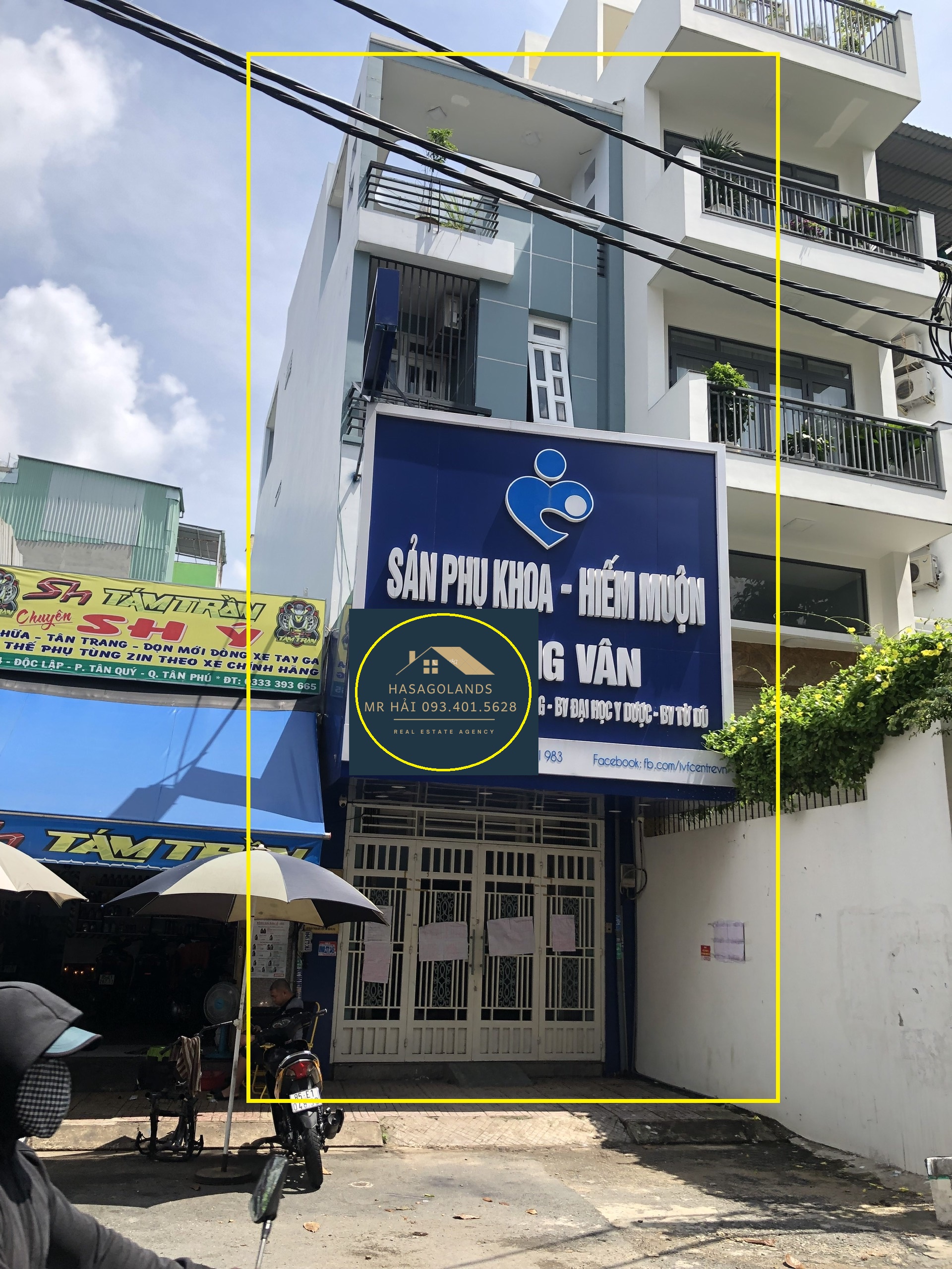 Cho thuê nhà Mặt Tiền KD Độc Lập 72m2 - 3TẦNG, 18triệu, đối diện chung cư.