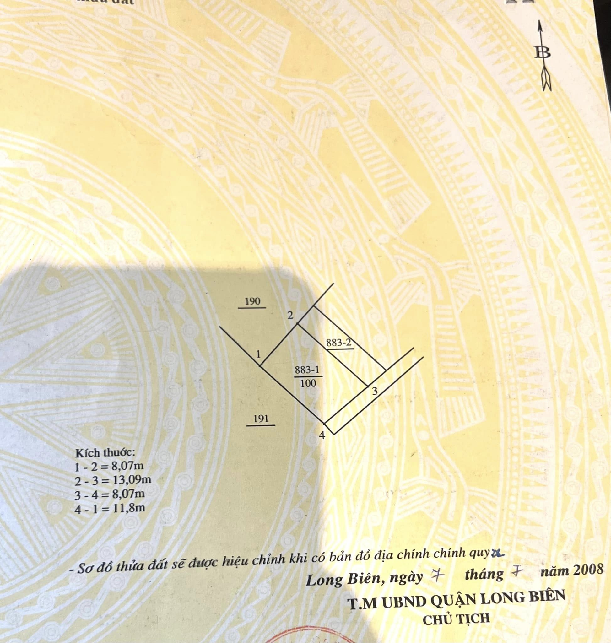 BÁN100 M2 ĐẤT THỔ CƯ TẠI PHÚC LỢI _ LONG BIÊN( HA NỘI)_ GIÁ ĐẦU TƯ.