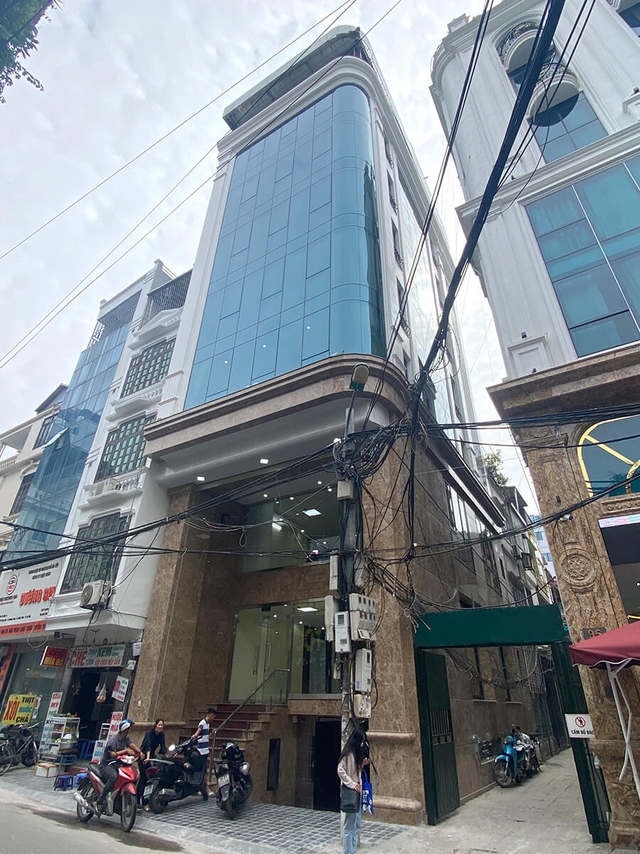 Bán Tòa Văn Phòng VIP 9 Tầng MP Tô Vĩnh Diện. Đang Cho Thuê 140tr/th.Giá 50 TỶ.