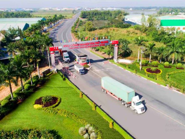 Dự án Khu công nghiệp Tân Phú Trung có tổng diện tích lên đến 590 ha