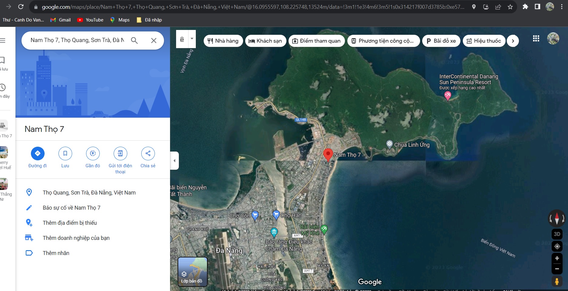 Phát mại nhà đất phố Đinh Công Trứ, Phường Thọ Quang, Sơn Trà, TP Đà Nẵng, 106m2, Mtg.
