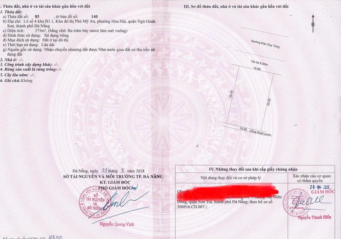 Bán đất trạm đáy vị trí đẹp nằm trục MT Đường song hào Đã có sổ chỉ 31tr/m2.