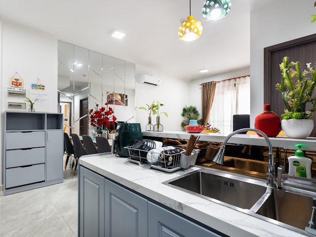 Căn 2PN view Sông SG, đẹp nhất The Peak - Midtown với full nội thất cao cấp cần bán gấp.