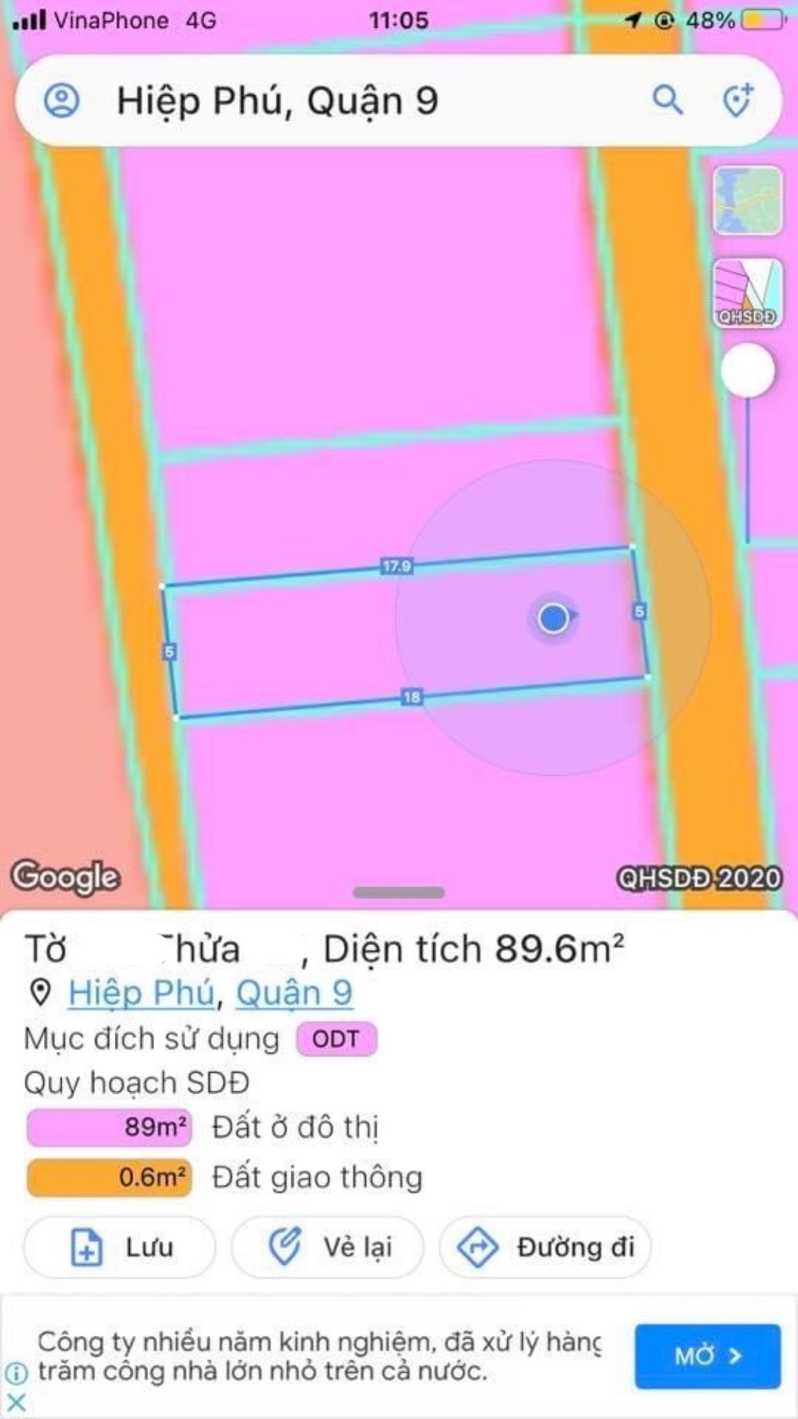 Mặt Tiền Đường Số Hiệp Phú Quận 9 - Gần Ngay Siêu Thị Coopmart Quang Trung - DT90m2 Nhỉnh 5 T.ỷ.