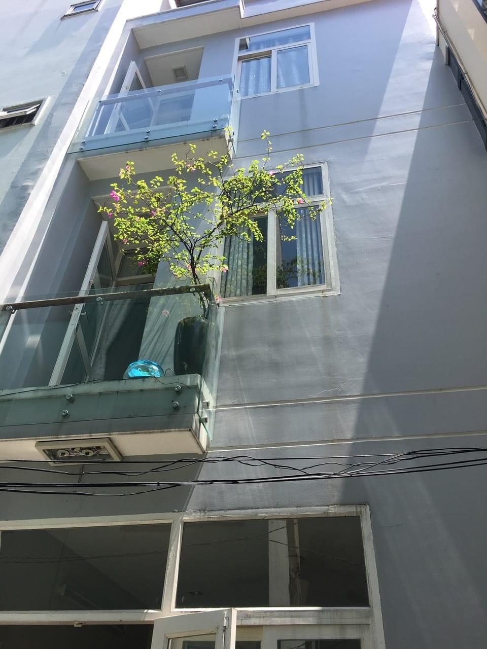 Bán nhà đẹp 4 tầng, Lê Văn Sỹ, Q3, hẻm ba gác thông, 3PN, trước nhà 3m, 27m2, nhỉnh 4 tỷ.