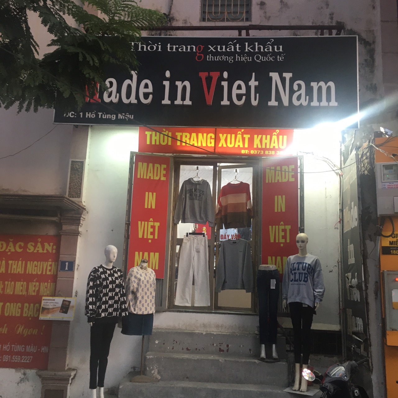 GOC SANG NHƯỢNG SHOP THỜI TRANG NỮ XUẤT KHẨU ĐỊA CHỈ: số 1 Hồ Tùng Mậu, Mai Dịch, Cầu Giấy, Hà Nội.