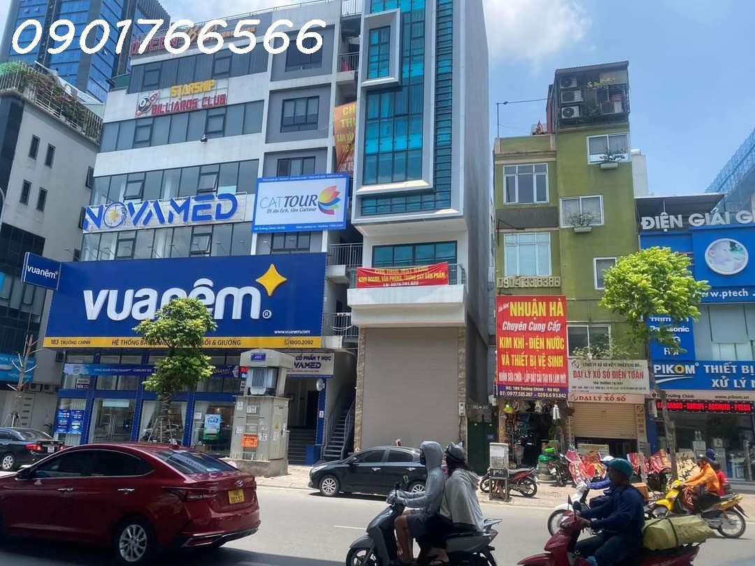 Giảm Cực Sốc !!! CHỈ HƠN 50 tỷ, Mặt Phố Trường Chinh 196m x 4T.