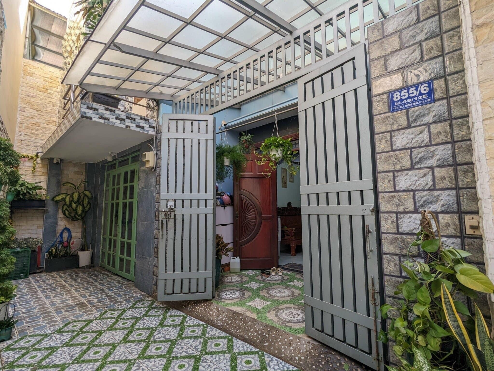 CẦN BÁN NHANH NHÀ ĐẸP 2 MẶT TIỀN PHƯỜNG 13, GÒ VẤP.