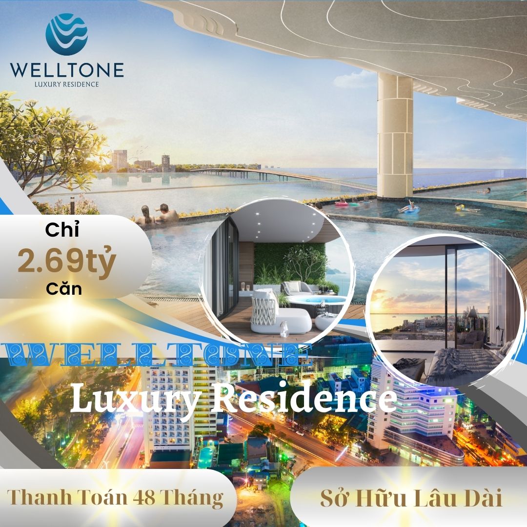 Hồ Bơi Vô Cực ở dự án Welltone Luxury Residence.